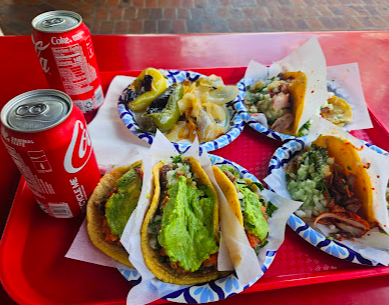 Tacos El Gordo signature dishes Adobada Tacos
Carne Asada Tacos
Mula